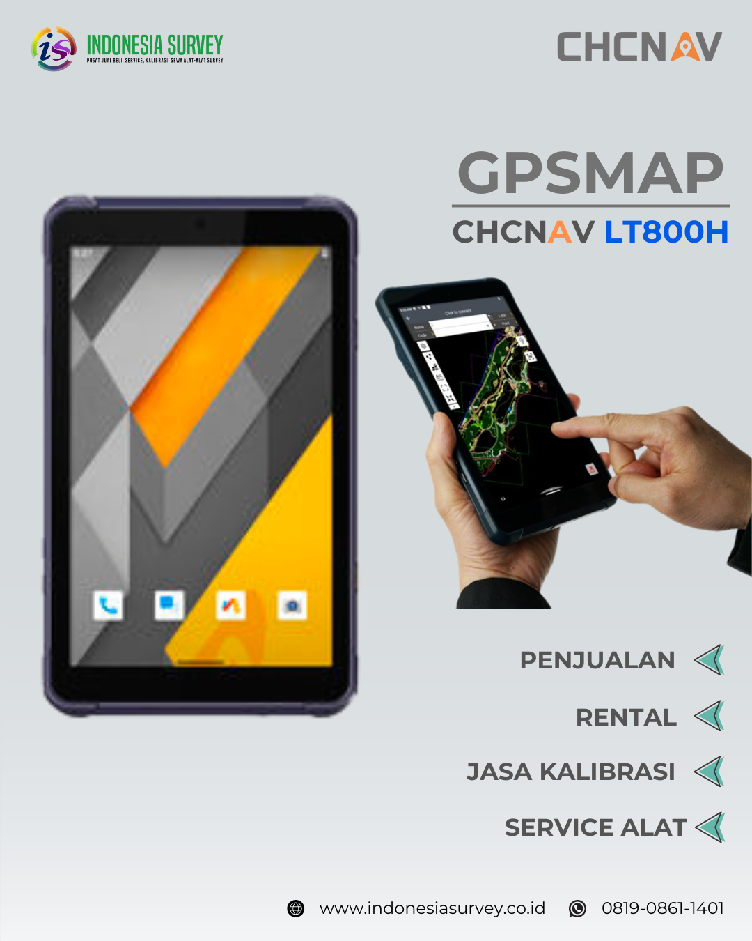 GPS MAP CHCNAV LT800H RTK GNSS