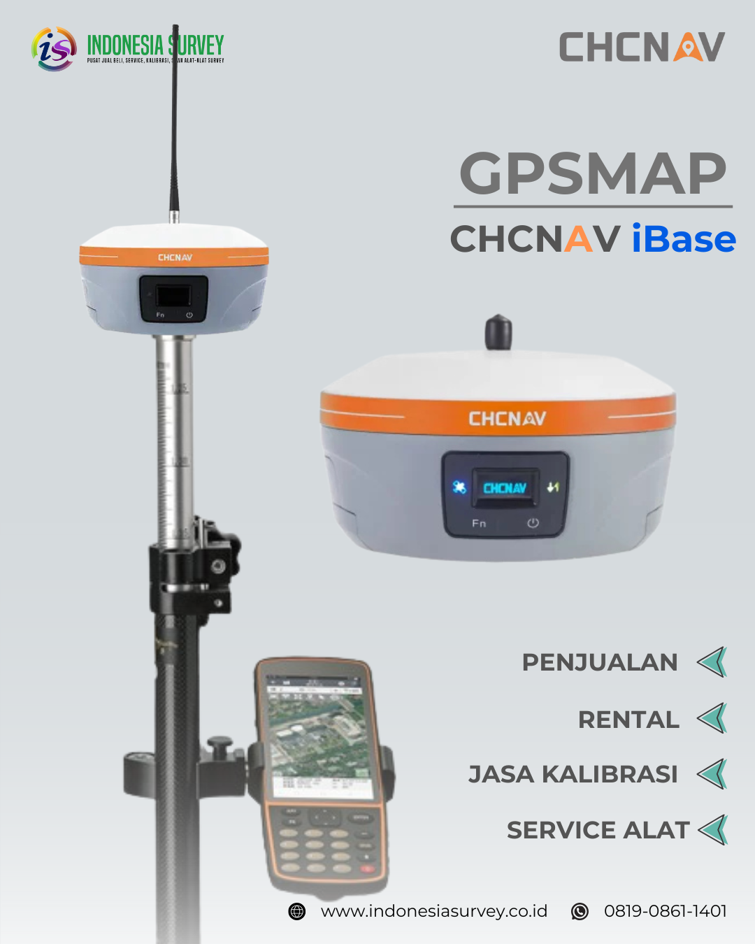 GPS MAP CHCNAV iBase integrated RTK GNSS Base Station